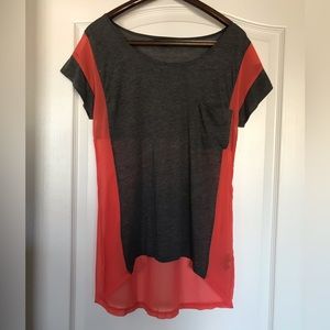 Grey and Orange Tunic
